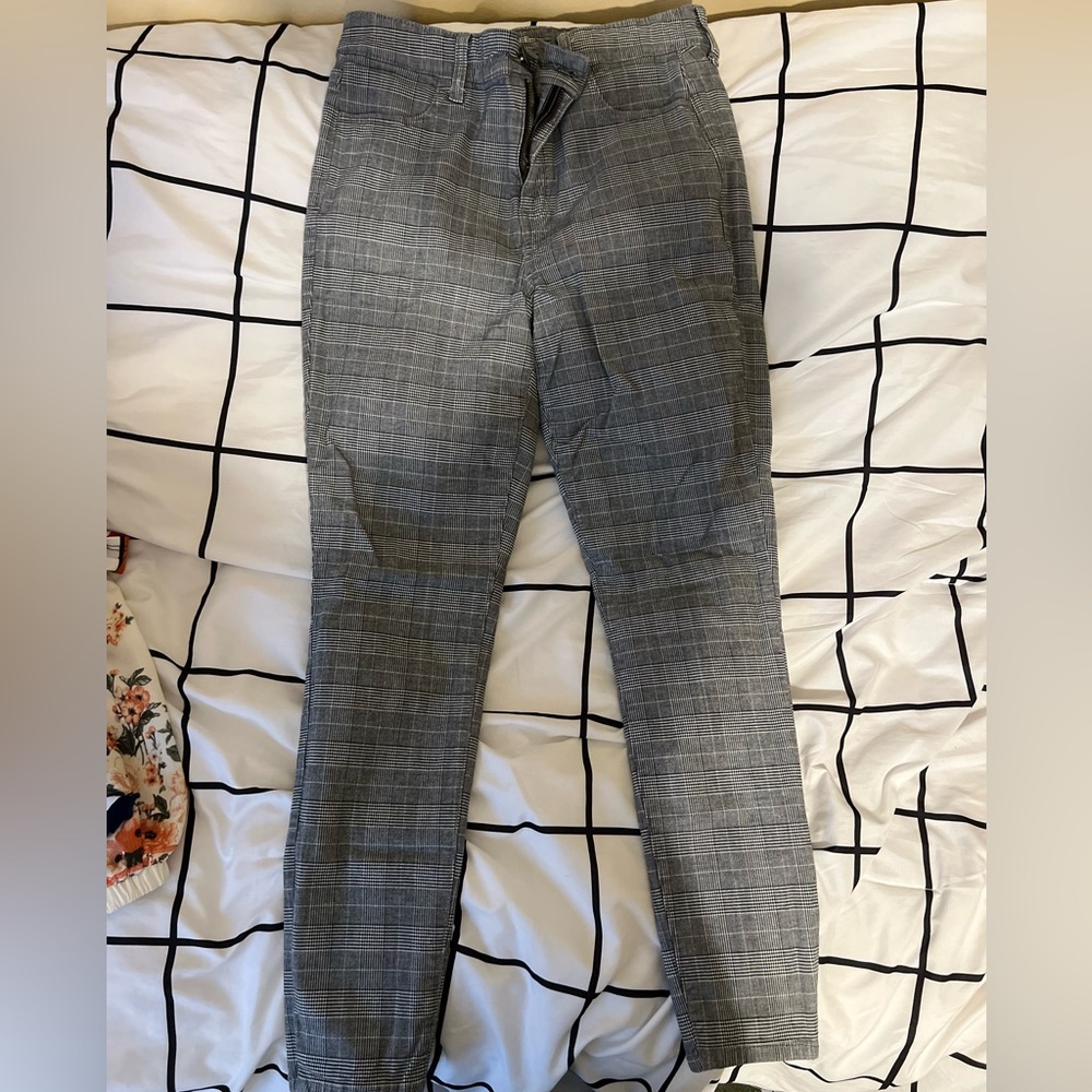 Skinny cropped dress pants